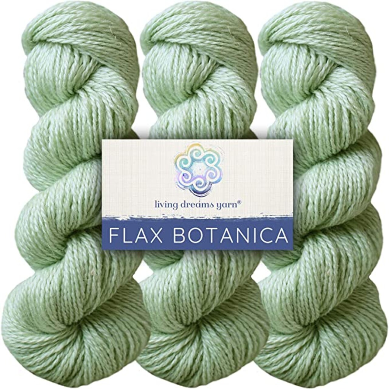 Living Dreams Flax Botanica DK Yarn. Elegant Merino Linen Silk. Cruelty Free & Responsibly Sourced. Pacific Northwest Handmade